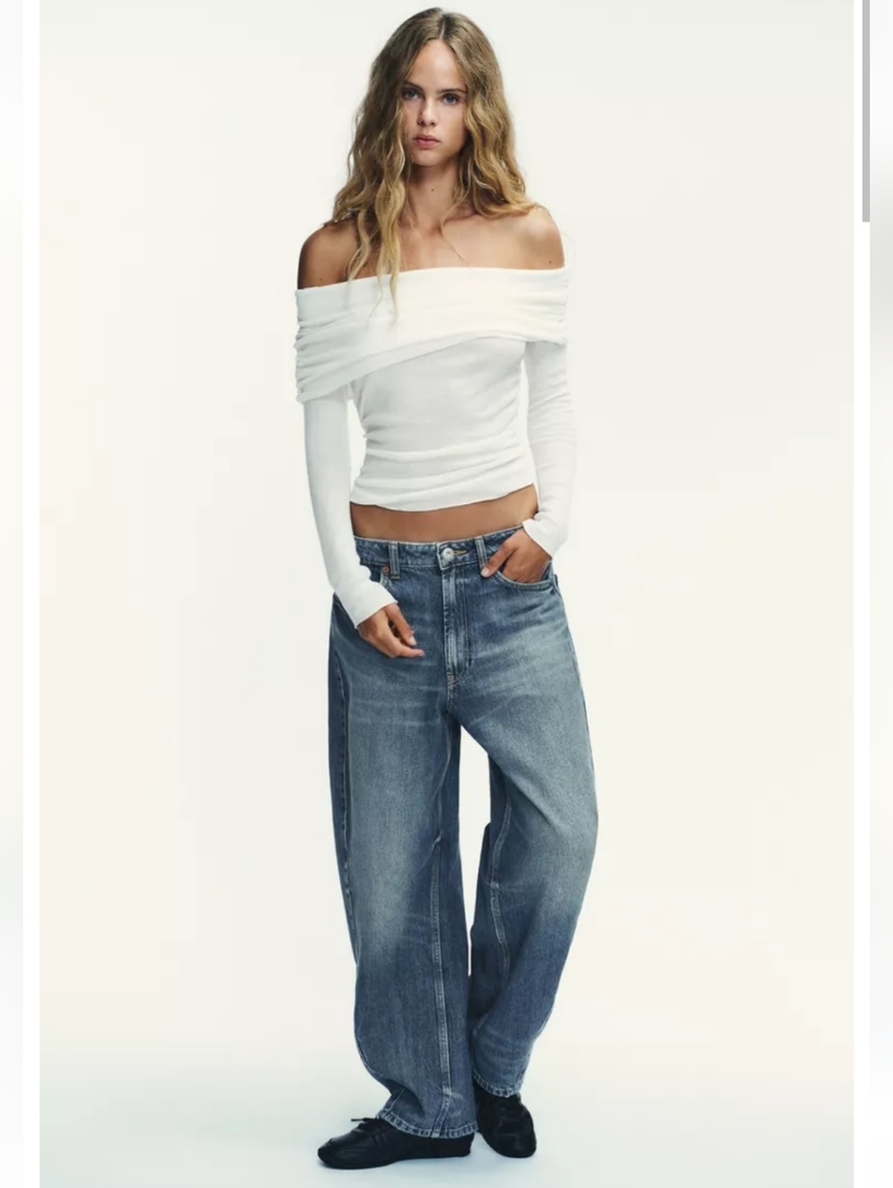 Zara High Waisted Jeans